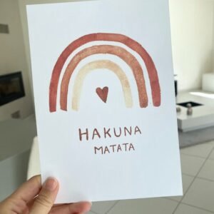 Aquarelle : Hakuna Matata